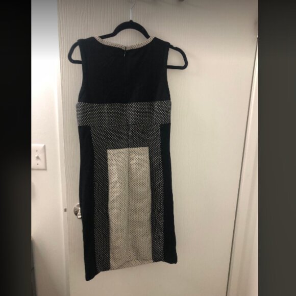 Anthropologie Yoana Baraschi Dotted Contour Sheath Dress Sz 8 - Picture 6 of 6